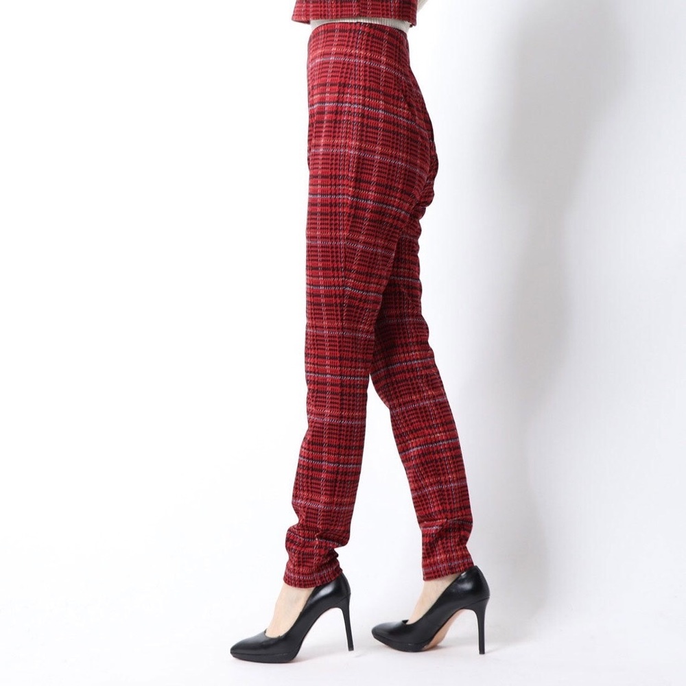 Guess Wear Me Red Multi Highwaisted Kaveri Pants